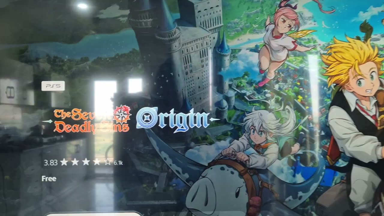Как скачать/установить The Seven Deadly Sins Origin на PS5