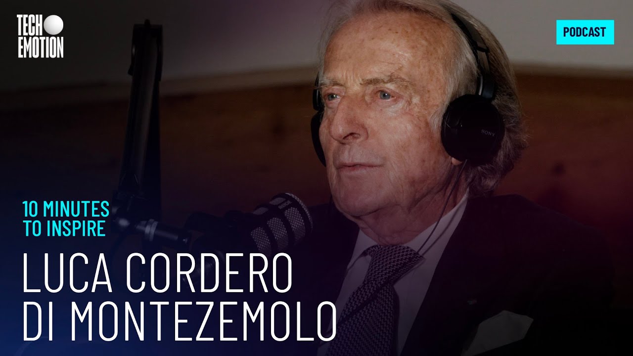 Tech.Emotion - 10 minutes to inspire | Luca Cordero di Montezemolo