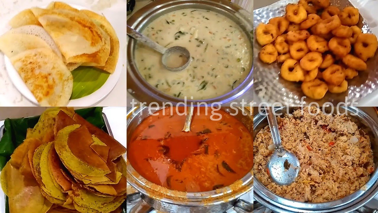 BIG Indian Wedding Breakfast Buffet - Tamil Nadu Wedding - Food Marriage Food