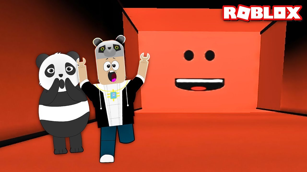 İmkansız Kırmızı Duvardan Kaçış!! - Panda ile Roblox Be Crushed by a Speeding Wall