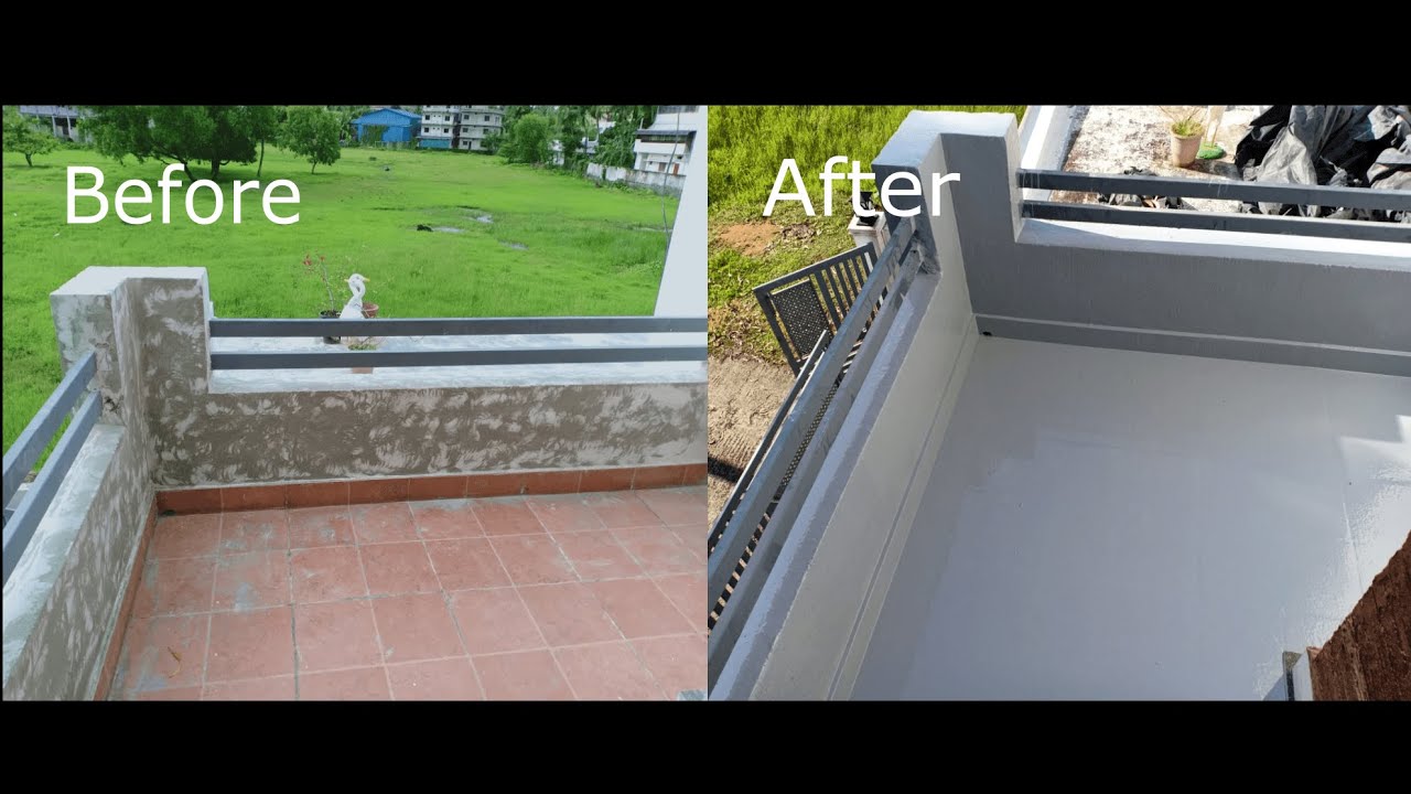 Balcony/Terrace Tiles Waterproofing | UniPro&reg; Waterproofing