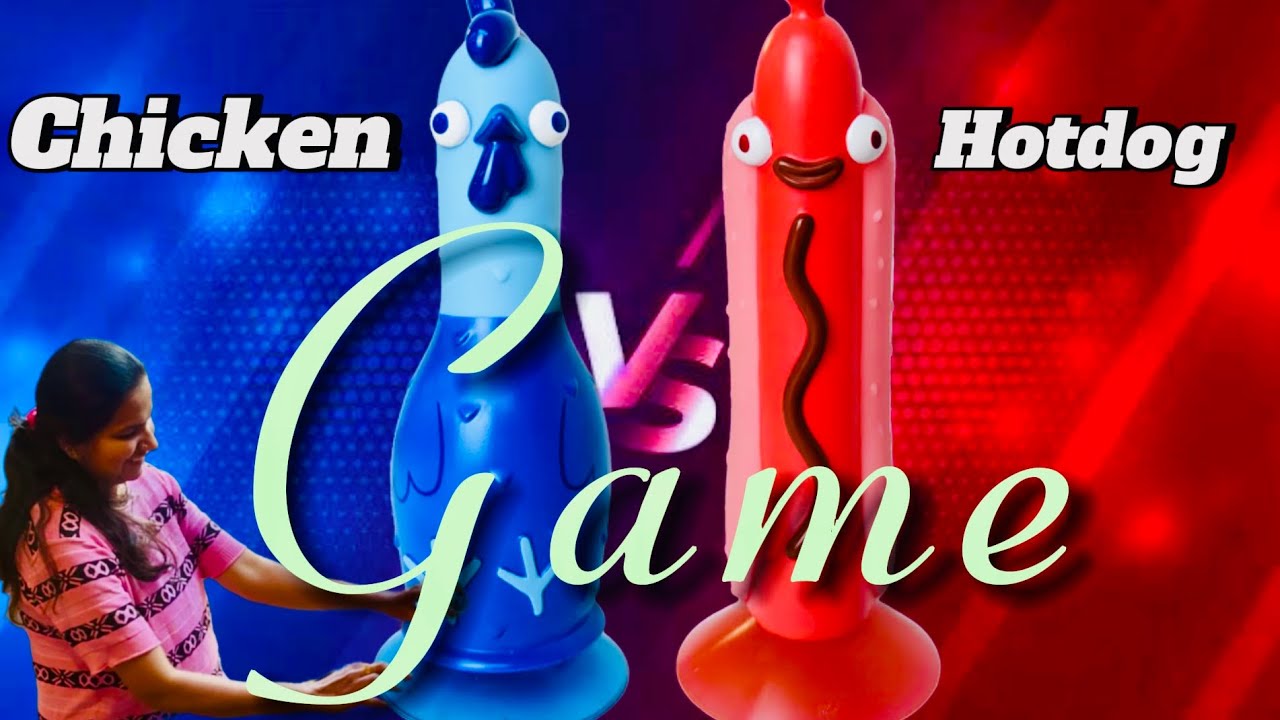 Chicken vs Hotdog 😂 ఫుల్ ఫన్నీ గేమ్ #chickenhotdog#chicken#hotdog#funnygame#viral 
