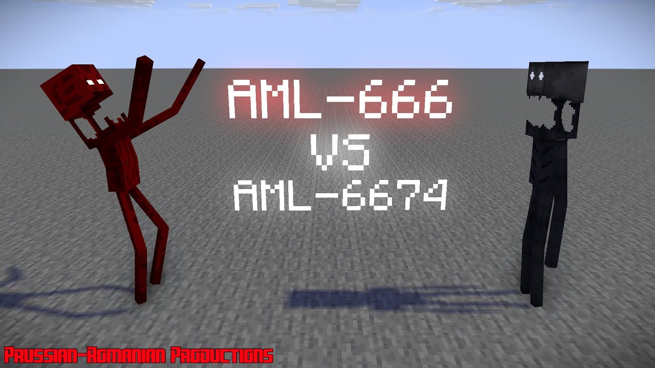 AML-666 vs AML-6674 | Minecraft AML battle animation