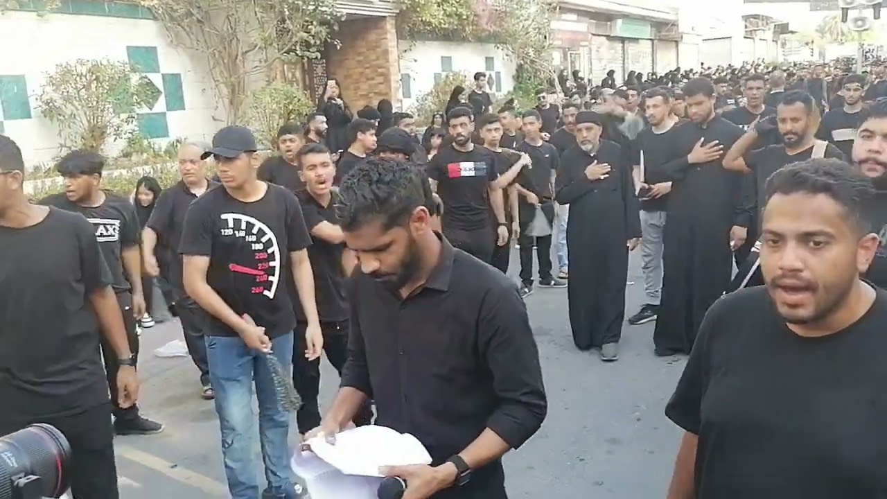 موكب زنجيل أهالي الديه يوم ١١ محرم ١٤٤٥هـ