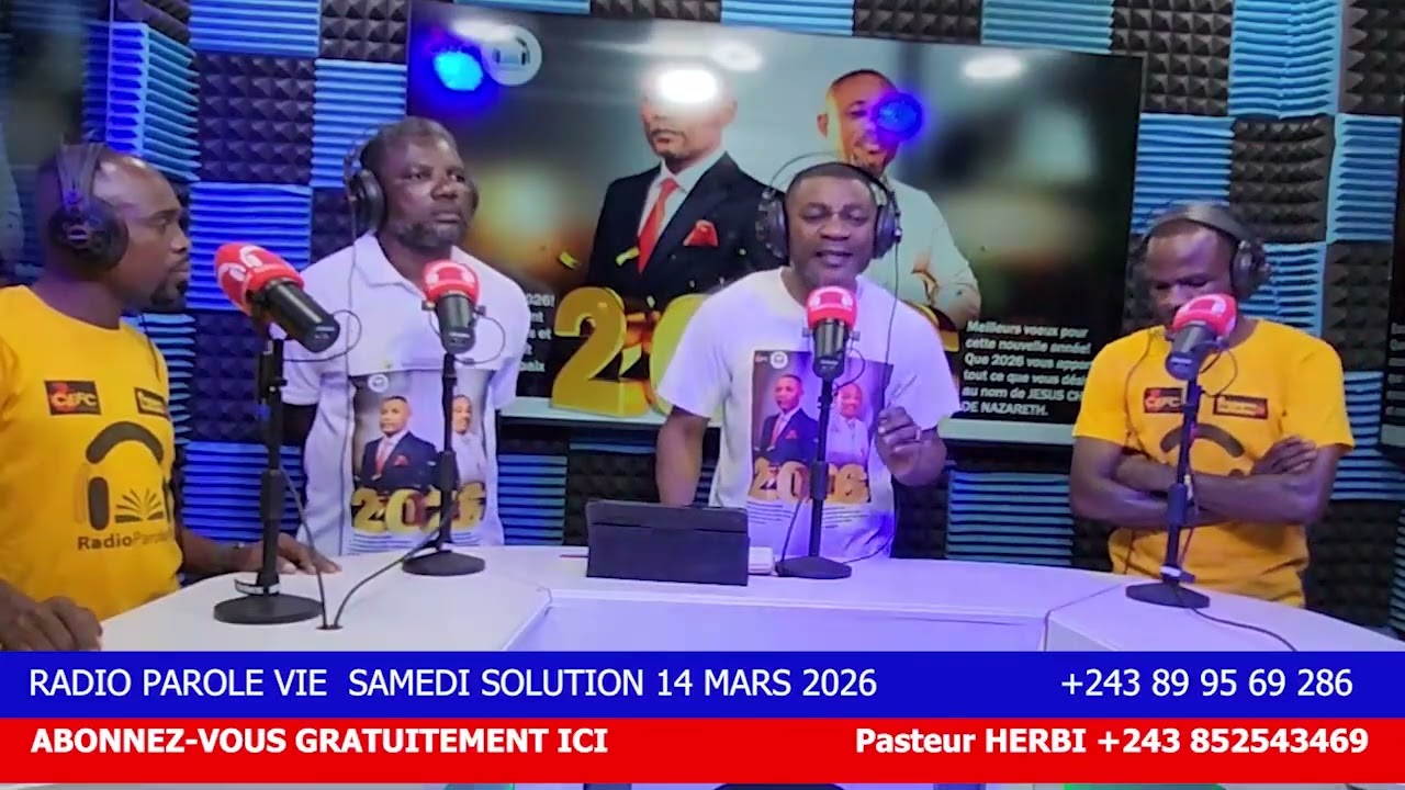 RADIO PAROLE VIE SAMEDI SOLUTION 14 MARS 2026