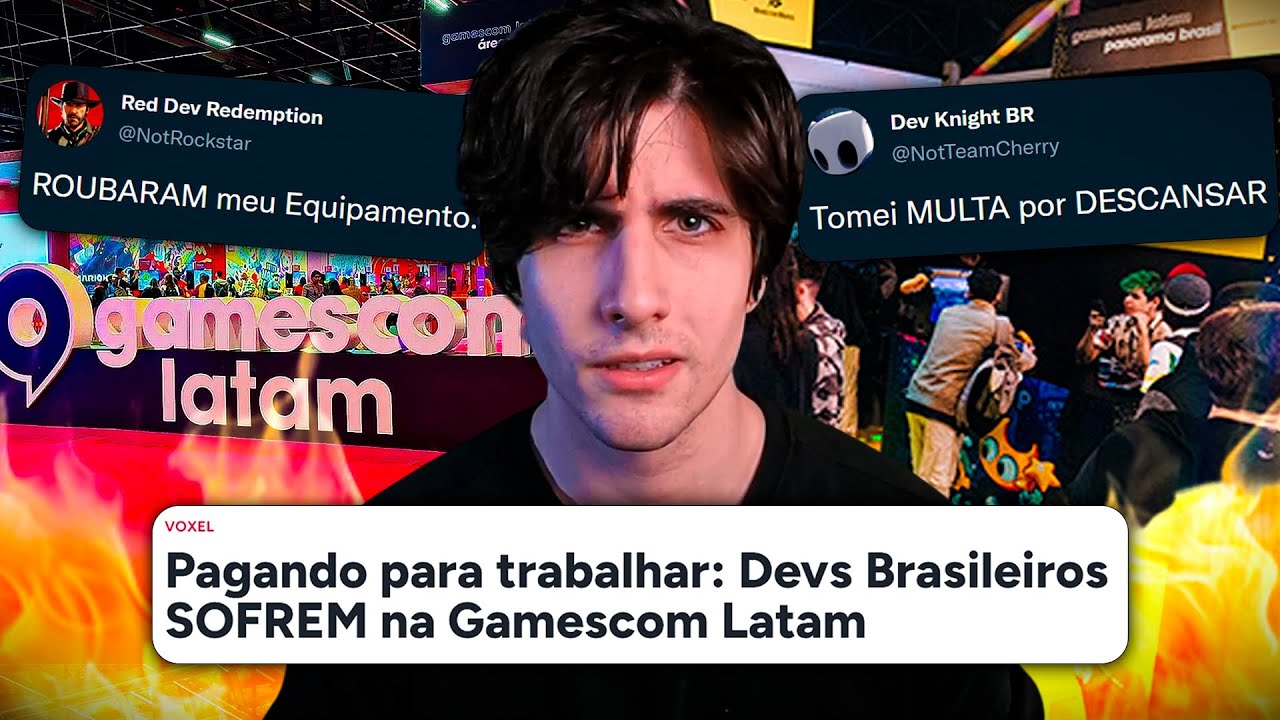 O Lado CRUEL de ser Dev Indie na Gamescom (e no Brasil)