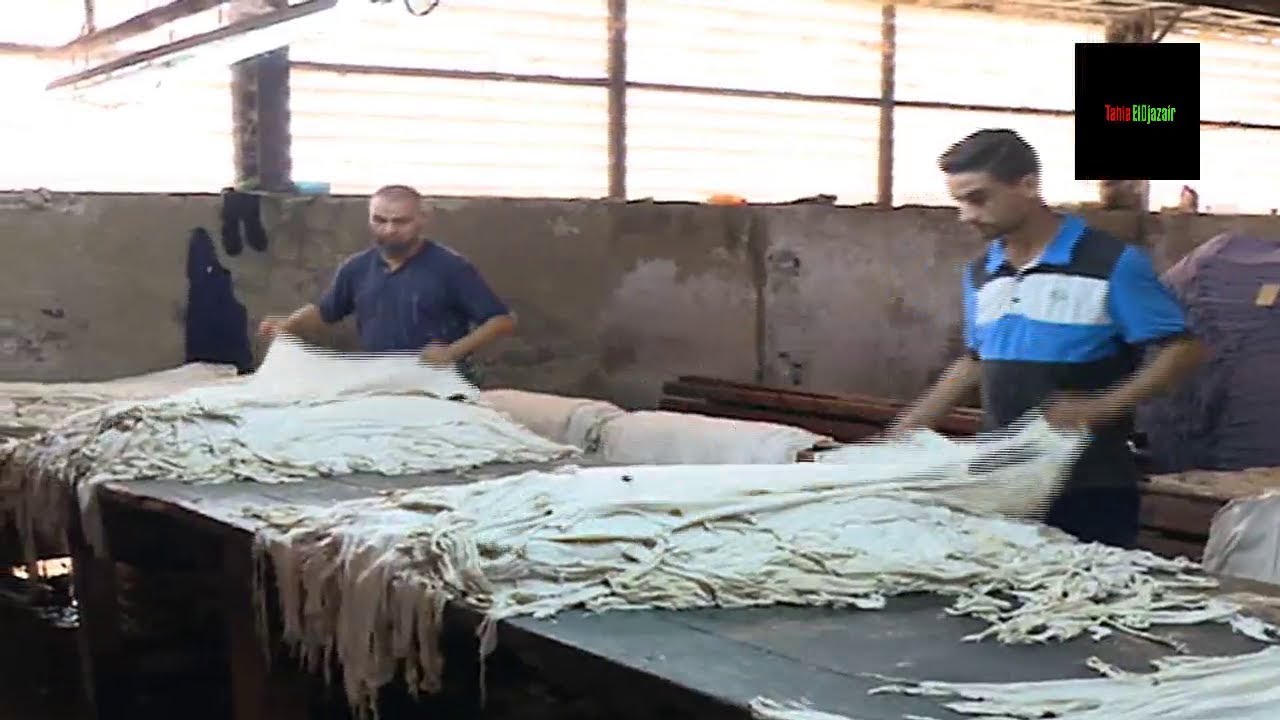 الجزائر - مدبغة الرويبة تشرع في معالجة و تحويل الجلود المسترجعة في عيد الأضحى