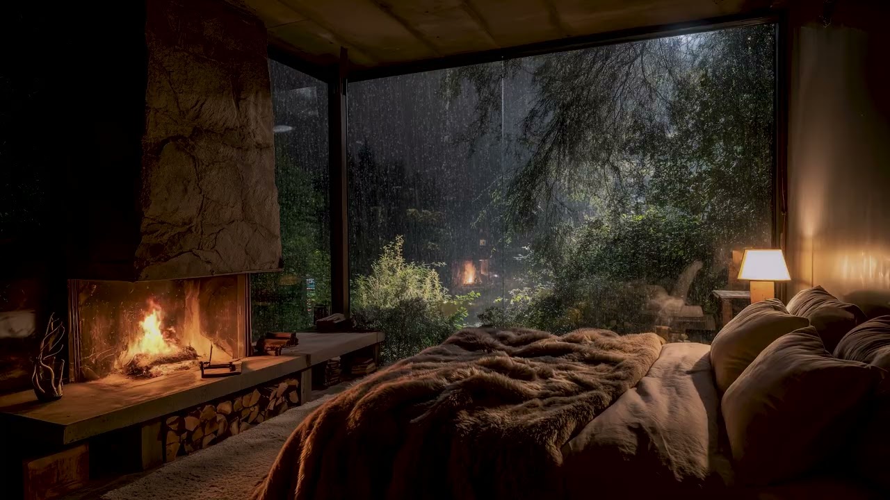Calm Sleep Music & Insomnia | Peaceful Piano with Rain Sounds, Meditation Music, Stress Relief
