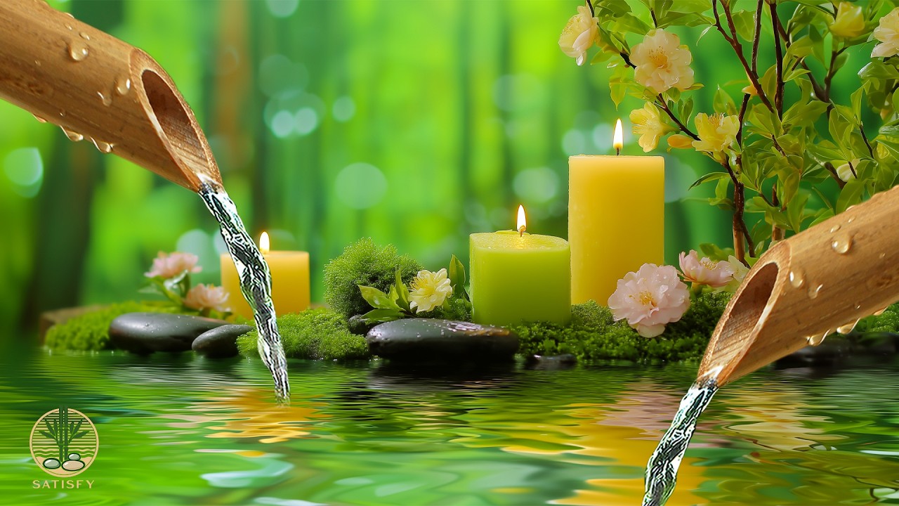 Relaxing Music Sleep and Water Sounds 🌿 Piano Music to Calm Your Mind, Deep Sleep, Stress Relief