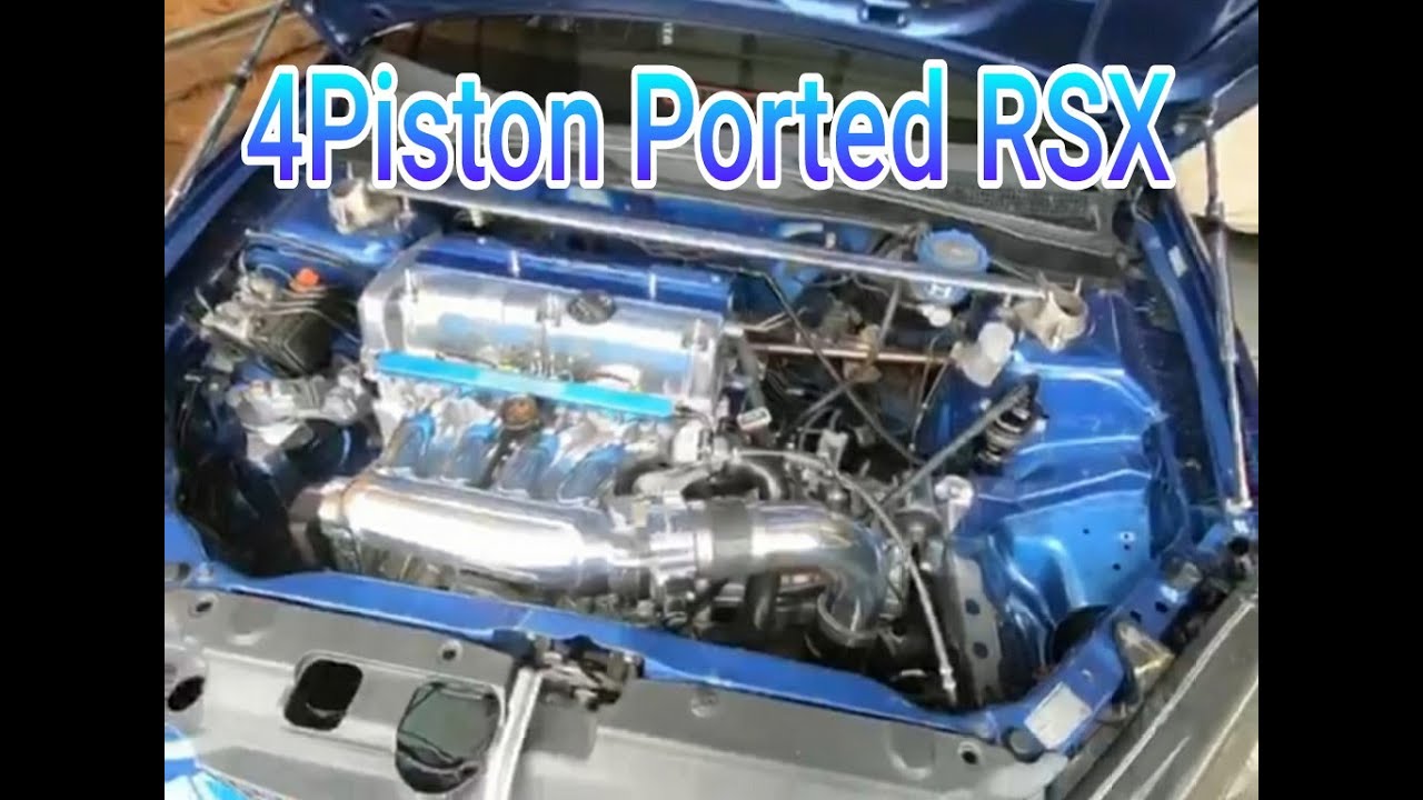 4PISTON  (PORTED HEAD)  RSX