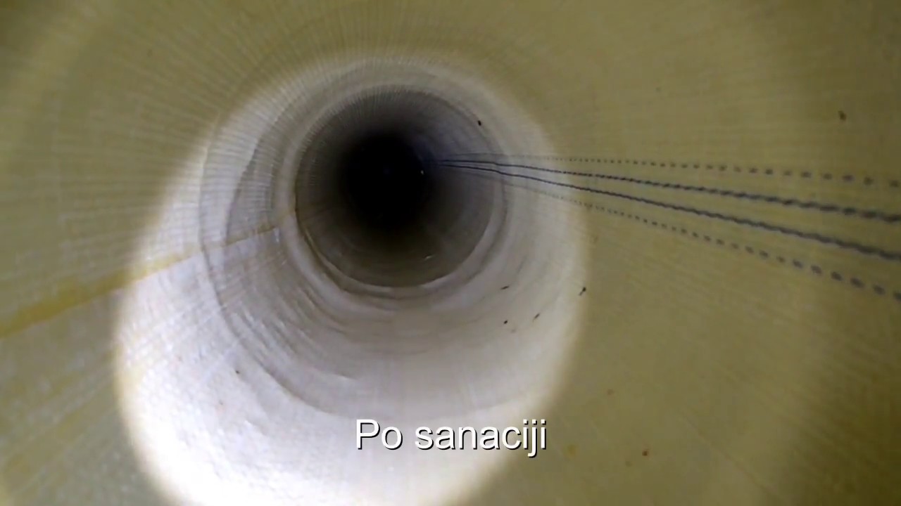 Sanacija kanalizacijske cevi brez izkopa