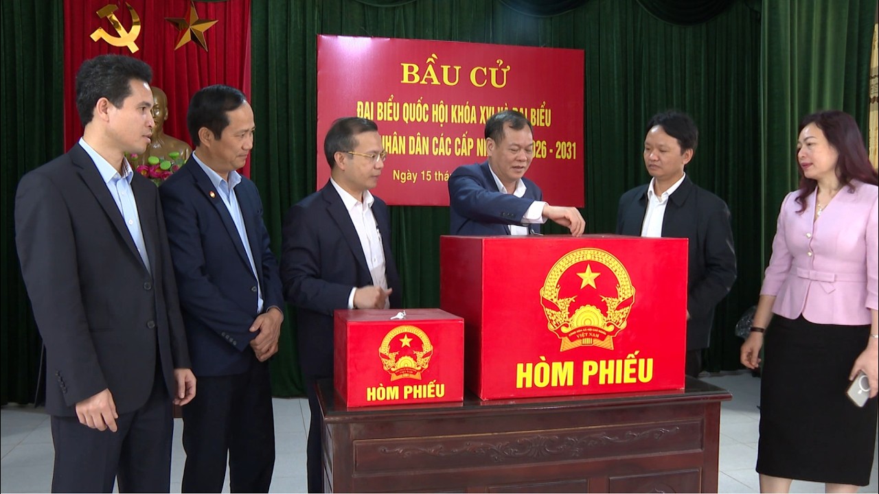 Kiểm tra công tác bầu cử tại xã Cổ Lễ, Ninh Giang, Trực Ninh