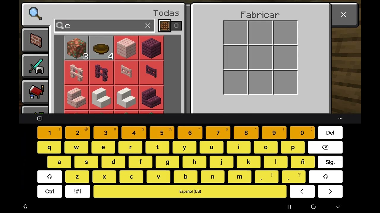 Jugando minecraft🟩