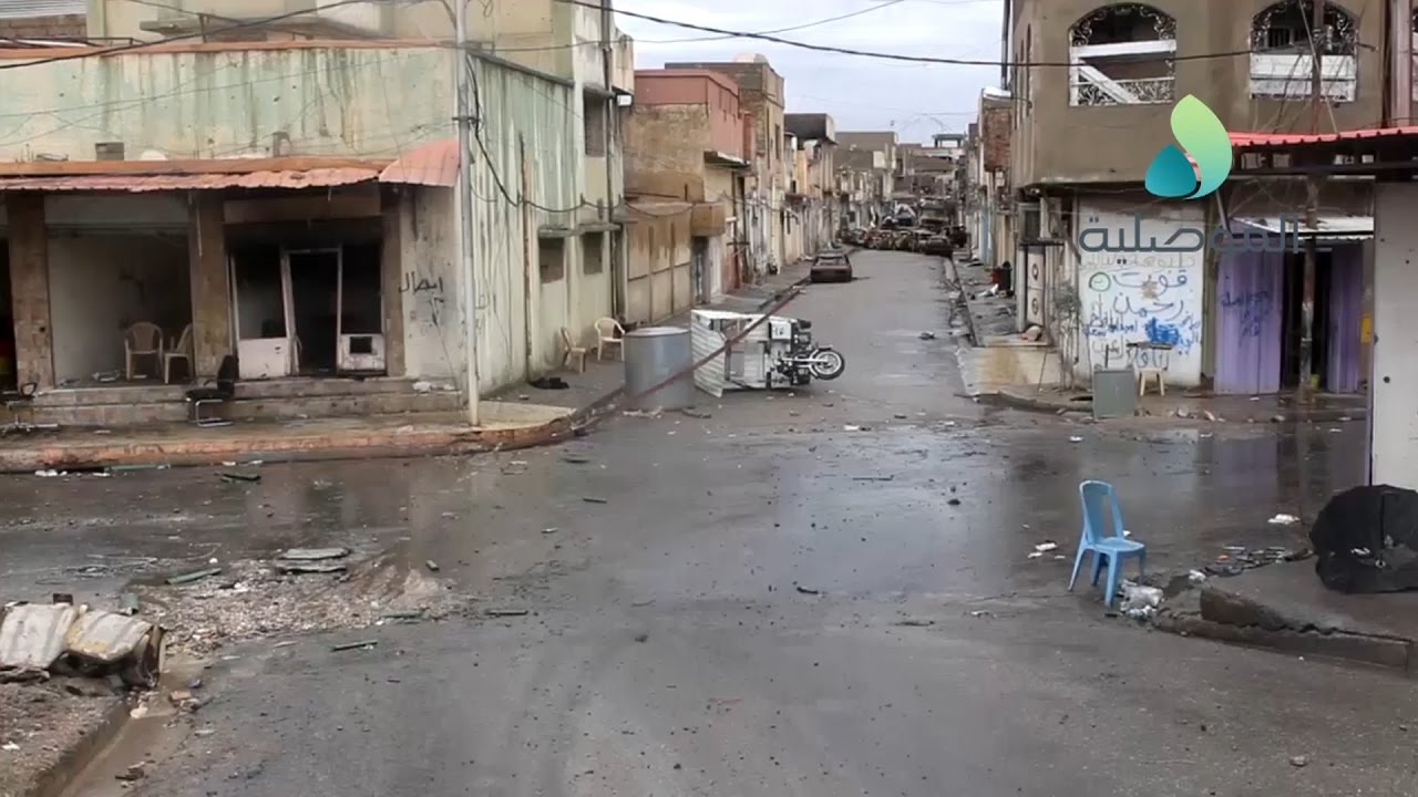 الموصلية تتجول بمناطق العكيدات والكلوات ومحطة القطار ودورها بعد تحريرهم من داعش