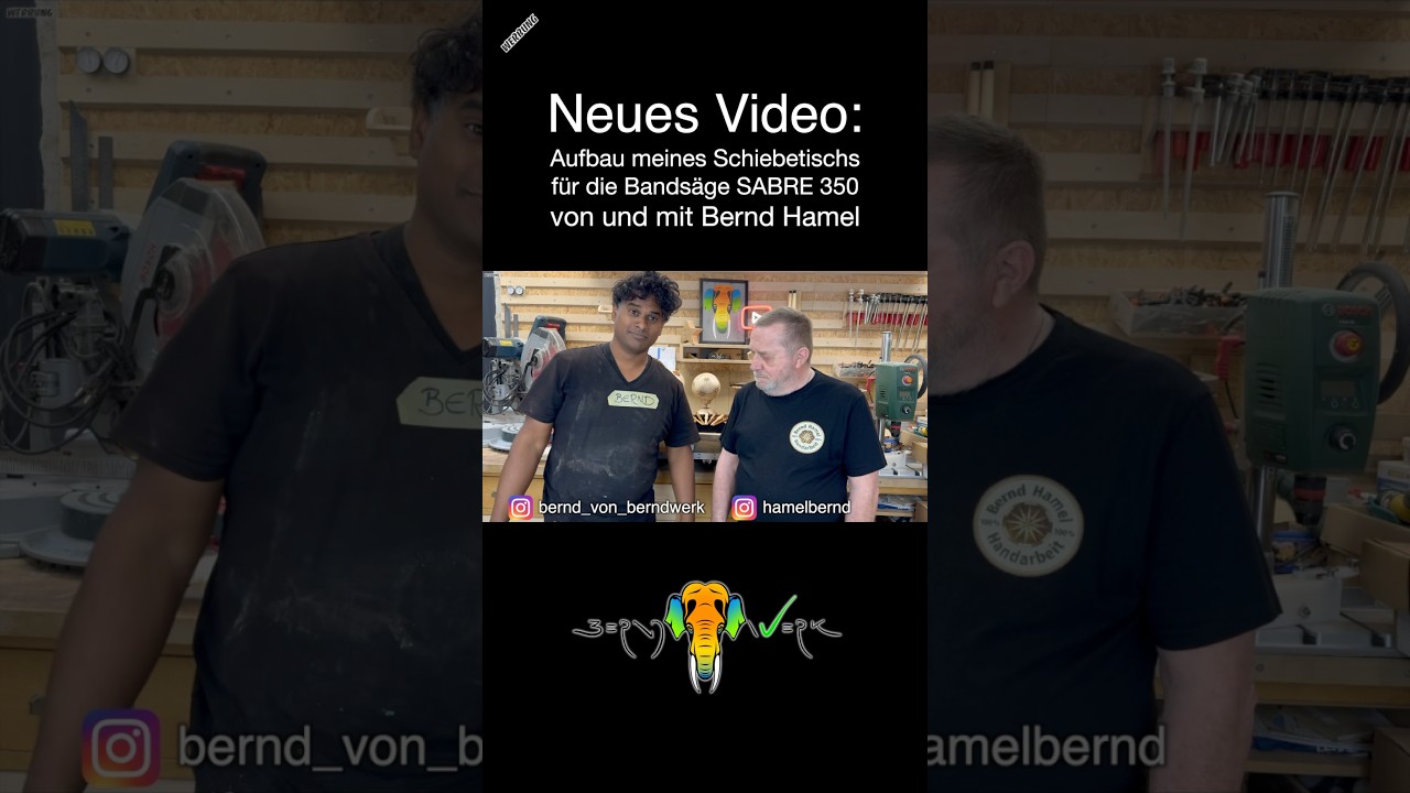 Neues Video: MEIN Schiebetisch