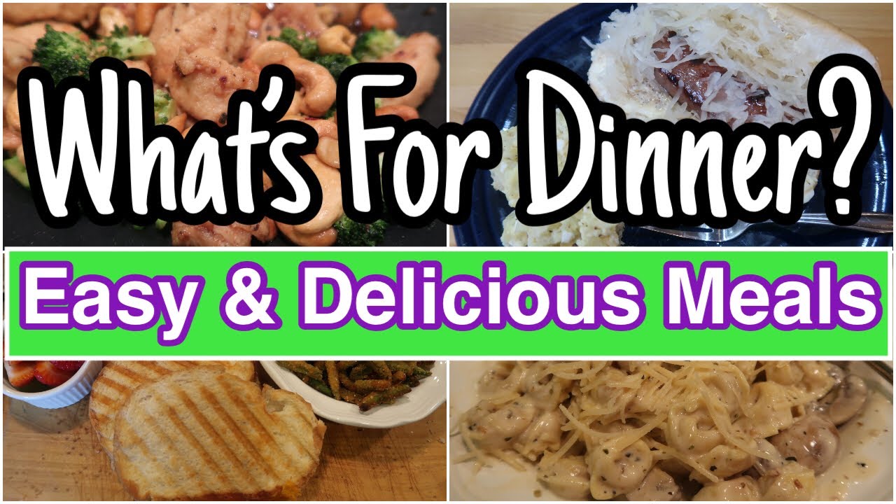 What's For Dinner?  Oct 10, 2021 | Cooking for Two | Easy & Delicious Meals | Two New Recipes!