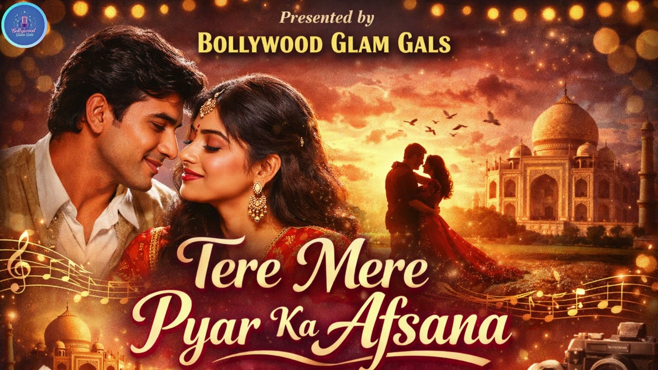 Tere Mere Pyar Ka Afsana 💖 | 90s Bollywood Romantic Song | Presented by Bollywood Glam Gals