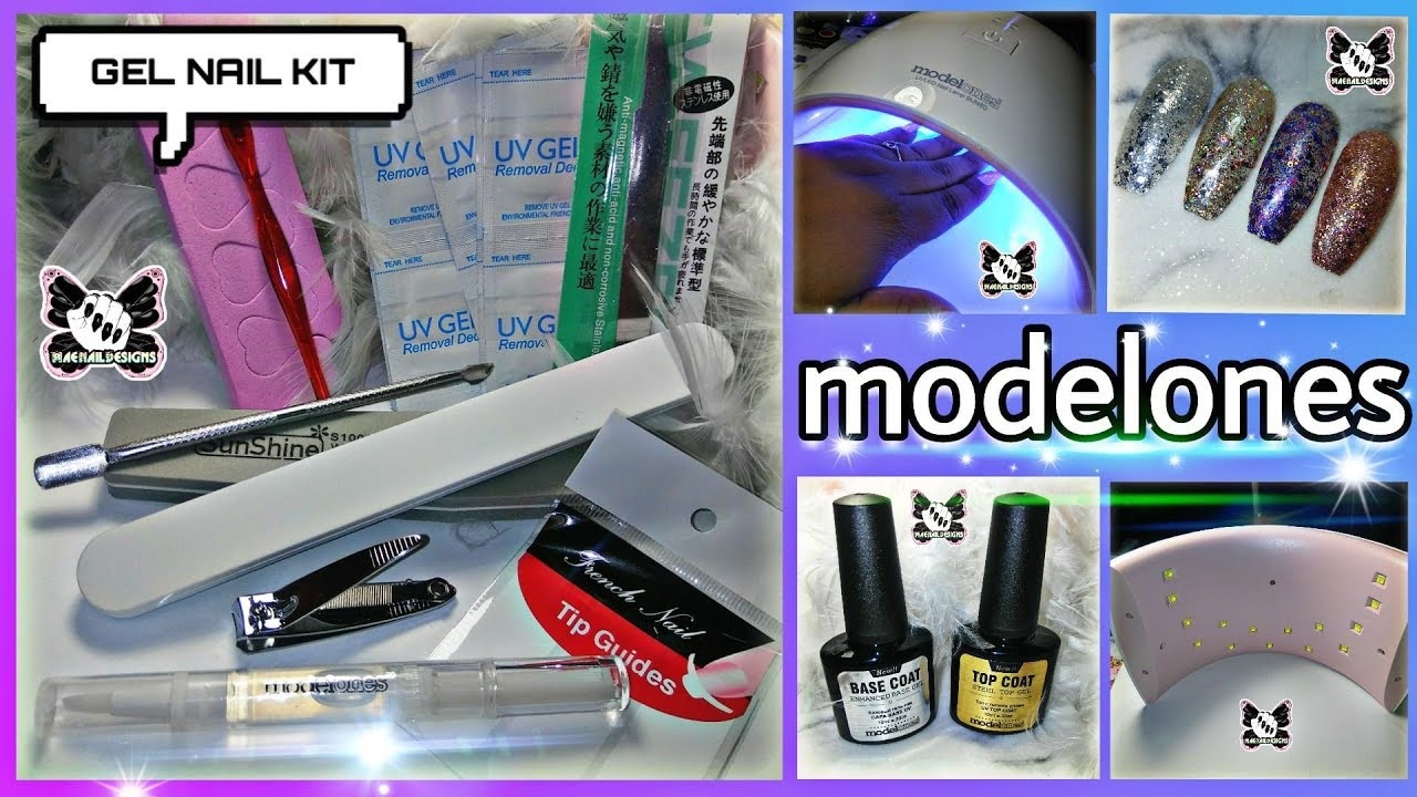💅 Modelones Gel Nail Kit Unbox/Demo/Review | #MAENAILDESIGNS