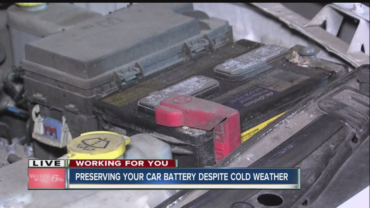 Preserving your car battery in the cold