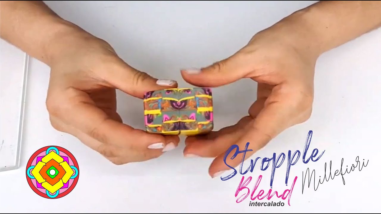 Passo a passo de mistura e cano Stropple Blend Intercalado