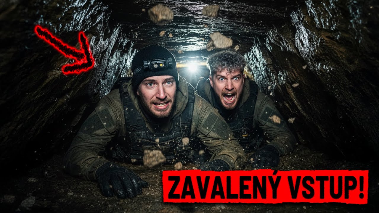 NAŠLI ZAVALENÝ VSTUP V PODZEMÍ – SNAŽILI JSME SE HO ODKRÝT ⛏️😨