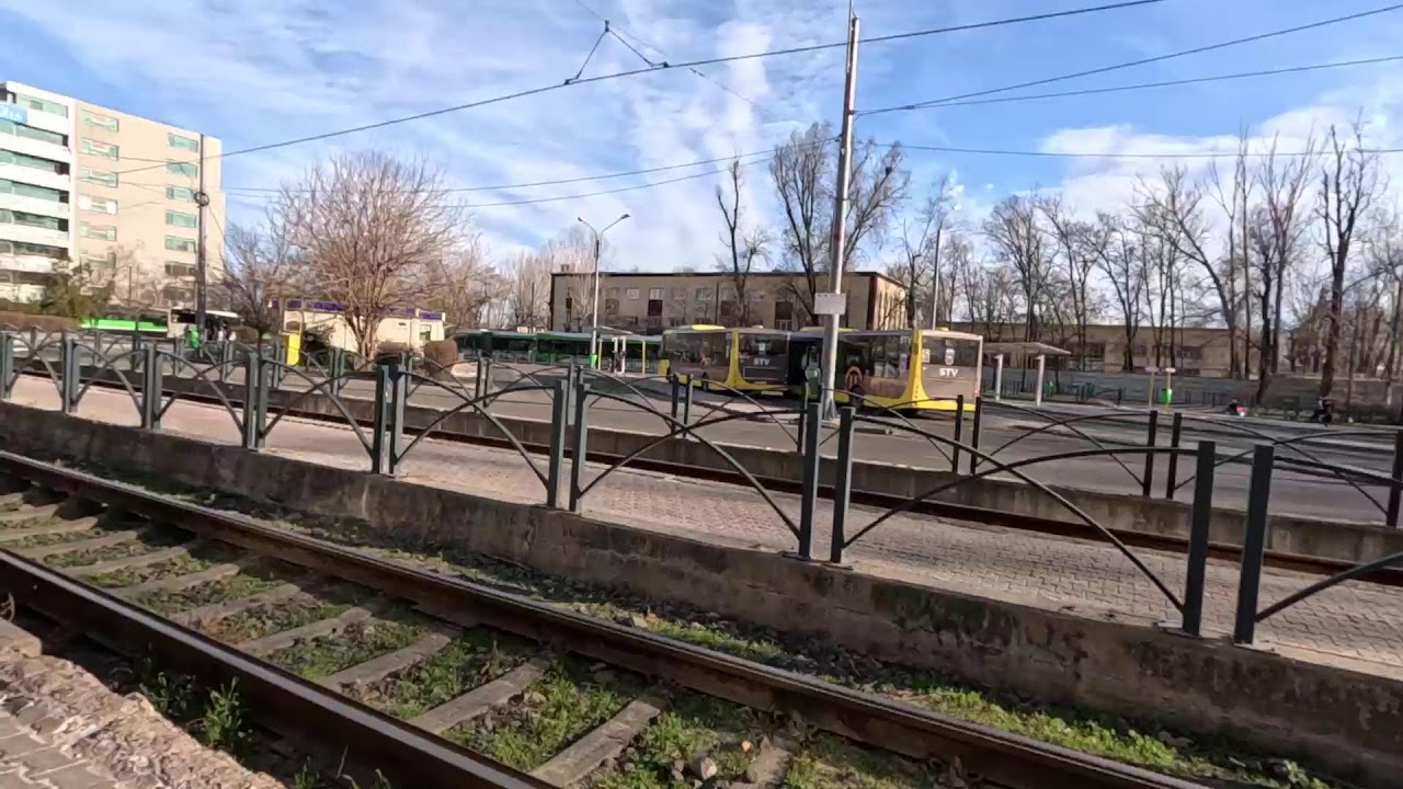 Tram ride Bucharest