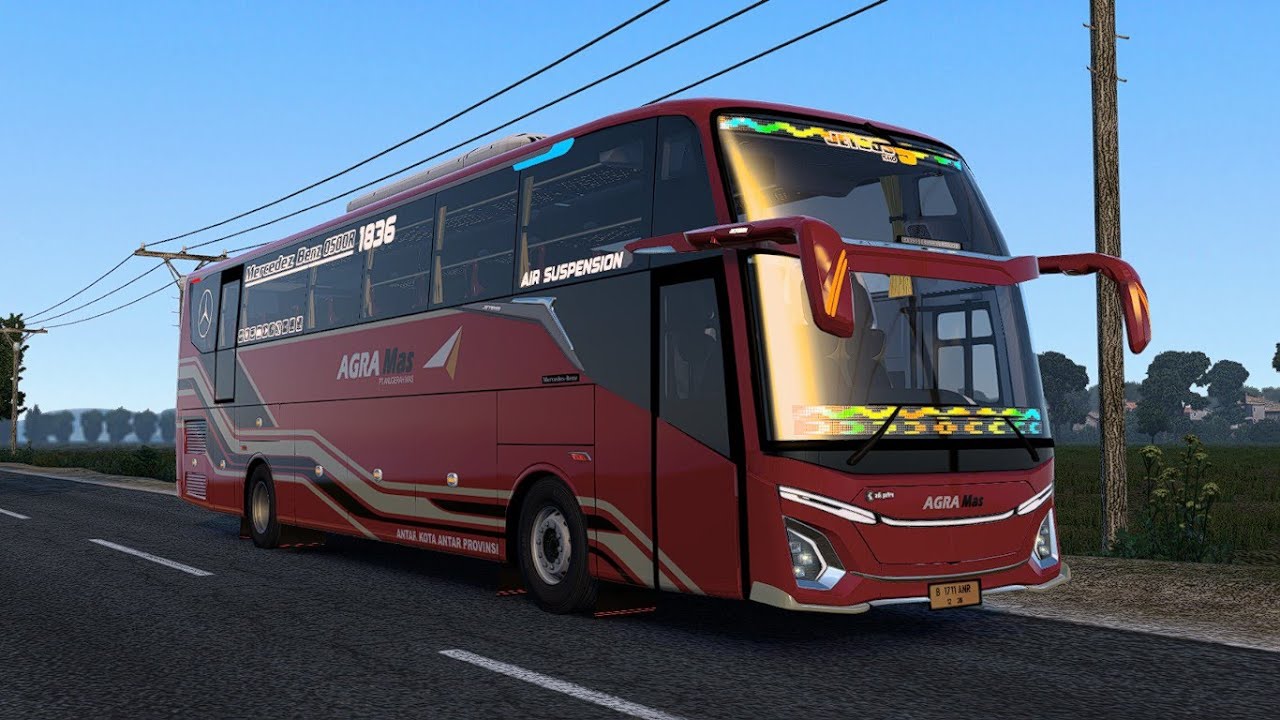 TEGAL - SEMARANG AGRA MAS JETBUS 5! Euro Truck Simulator 2 Indonesia