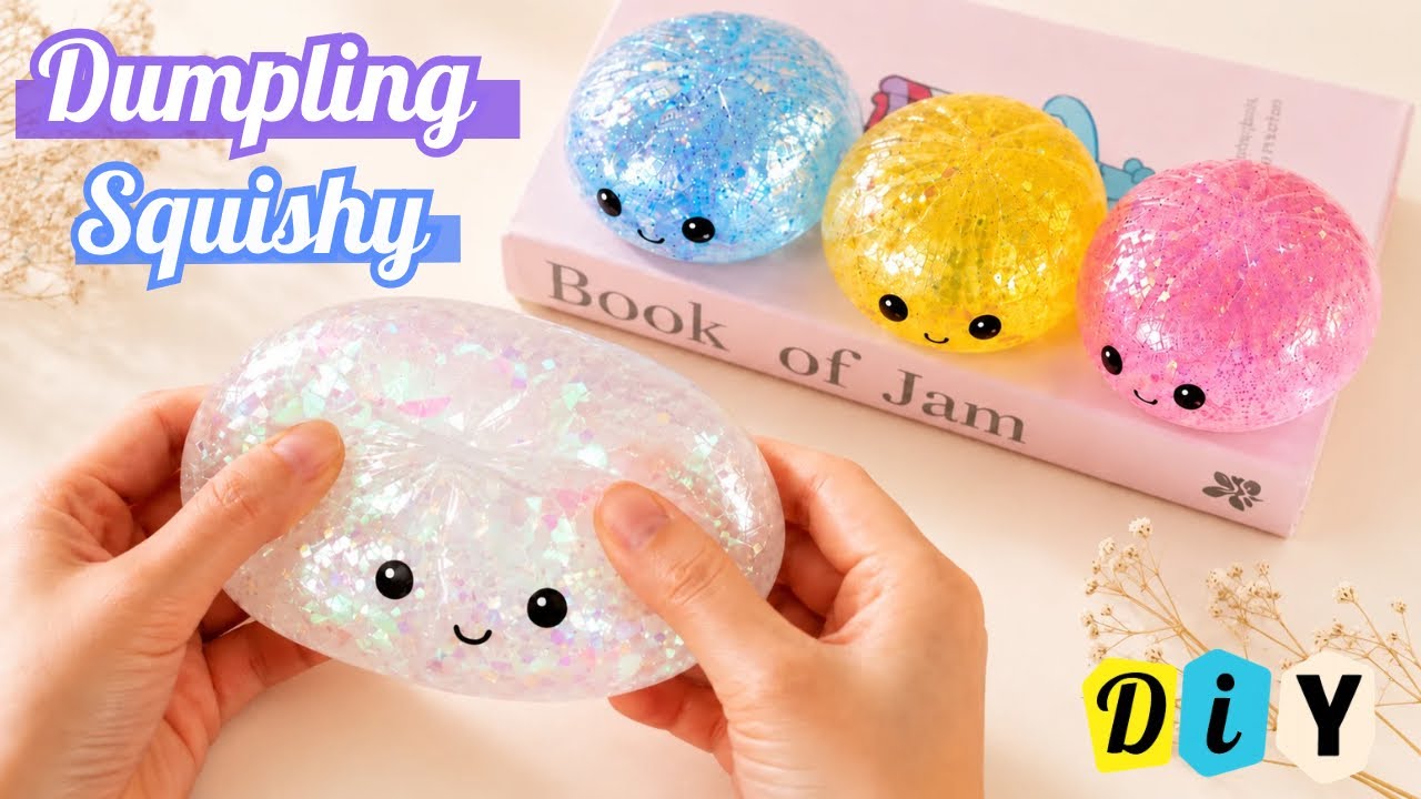 Testing the Viral Dumpling Squishy Trend! 🥟 How to make squishy at home / aesthetic 