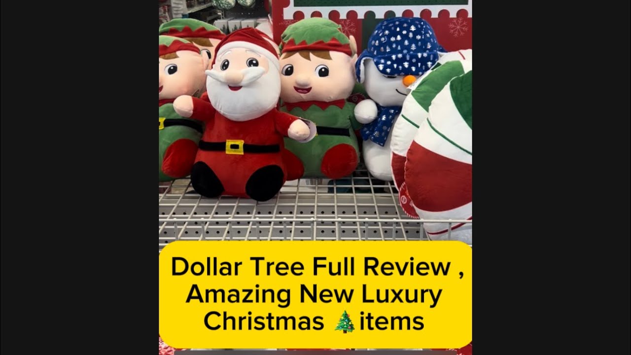 Dollar Tree Full Review ,Amazing New Luxury Christmas 🎄items 