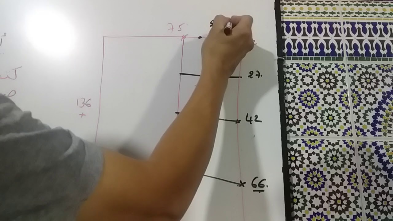 المبتدئات (جلابة افازي على السبورة)