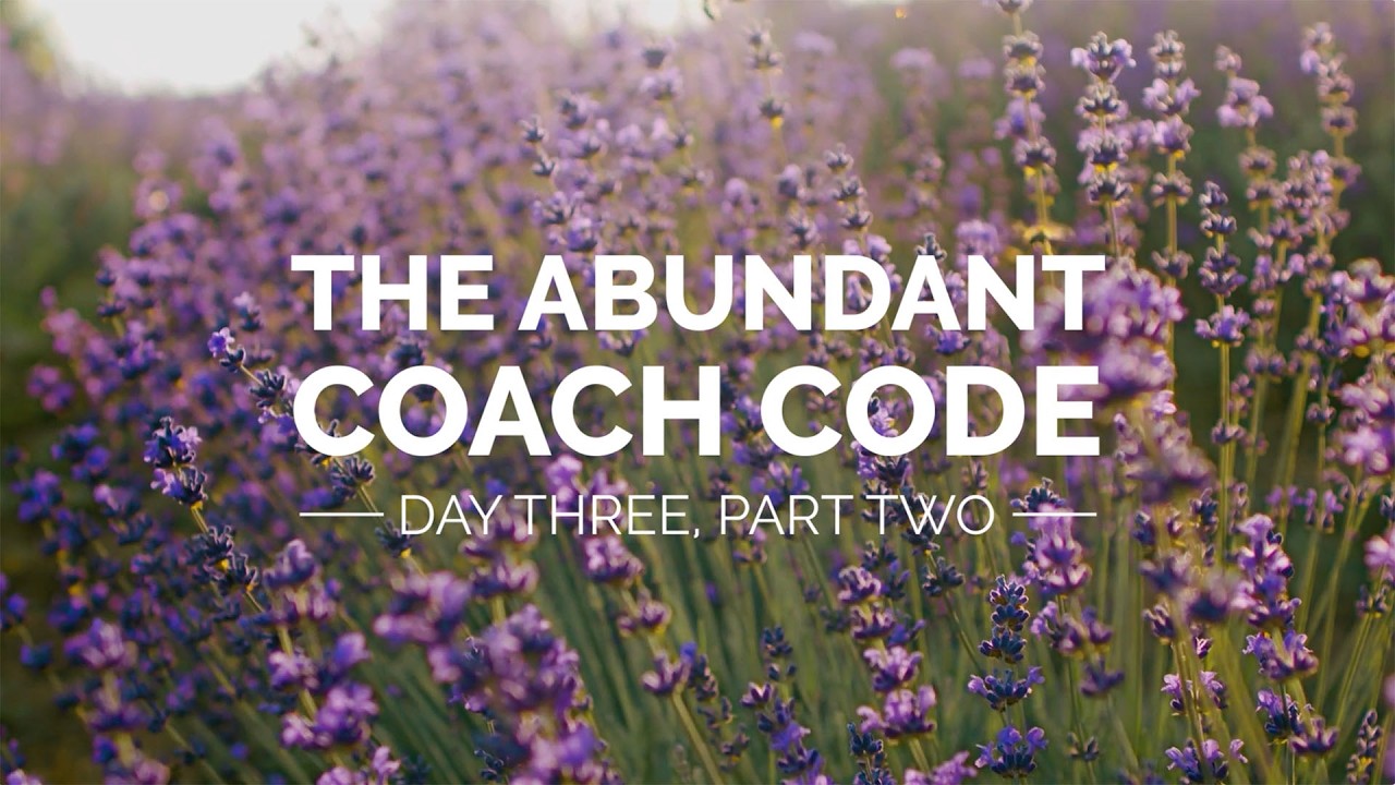 Day Three Part 2 - The Simple System Behind Predictable $10K-$40K Months for Coaches #abundancecoach