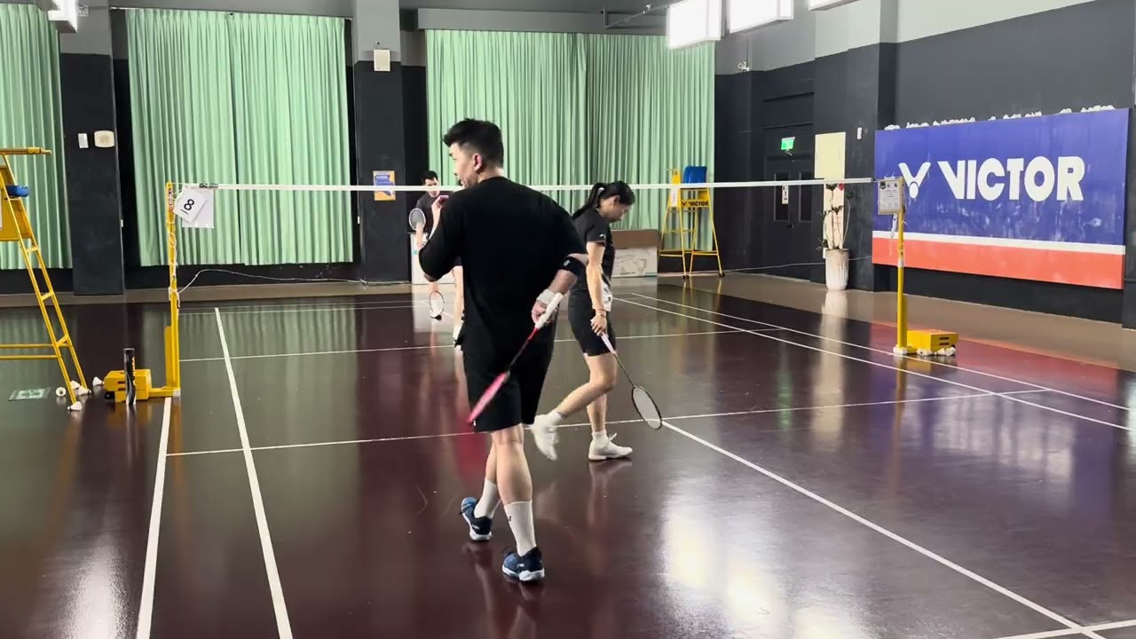 [羽球Vlog]🏸M&安🆚甄&Alex#混雙 