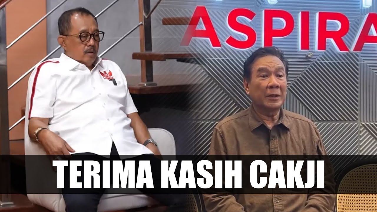 PAK BUDI AKHIRNYA MENYERAH, DAN SAMPAIKAN TERIMA KASIH KEPADA CAKJI