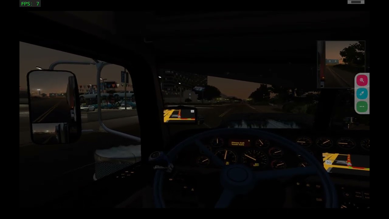 America truck simulator Petter bilt 389 road trip long distance part 〽️