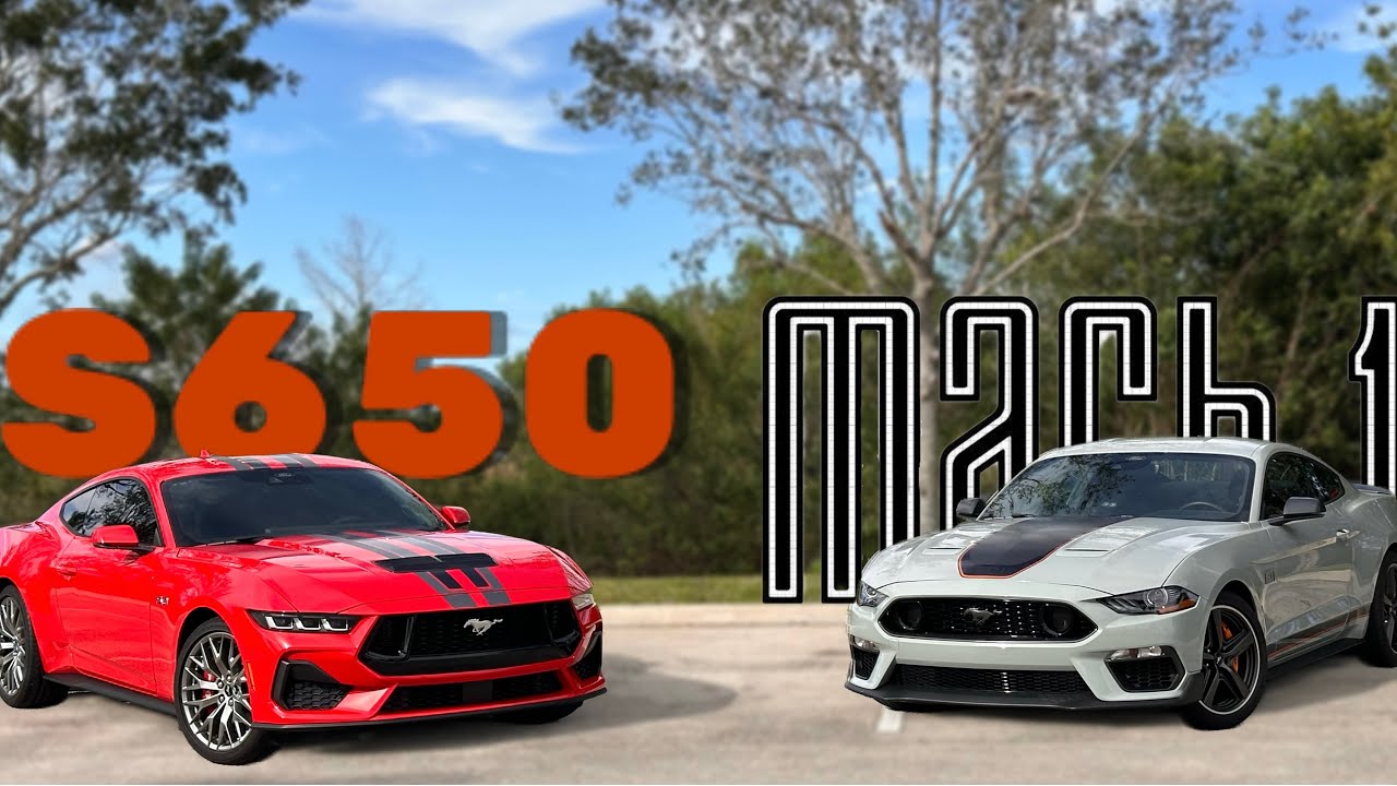 Какой COYOTE Mustang сейчас лучший? S650 Mustang GT или S550 Mach 1
