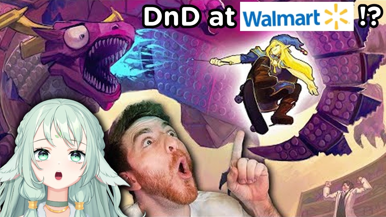 ДугДуг заставил чат Twitch играть в его неэтичную кампанию по D&D | Реакция виртуального ютубера