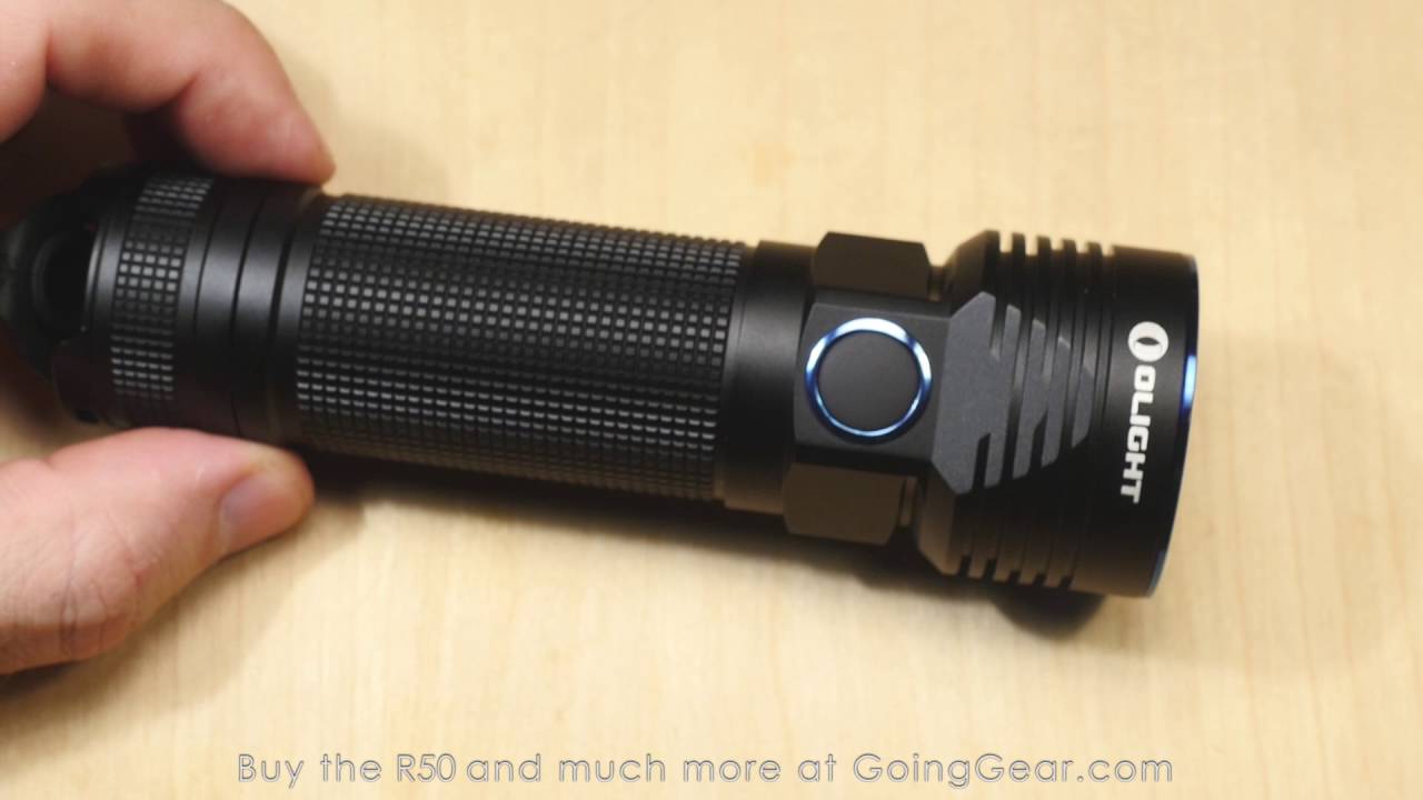 Olight R50 Seeker 2500 Lumen Flashlight Extended Review