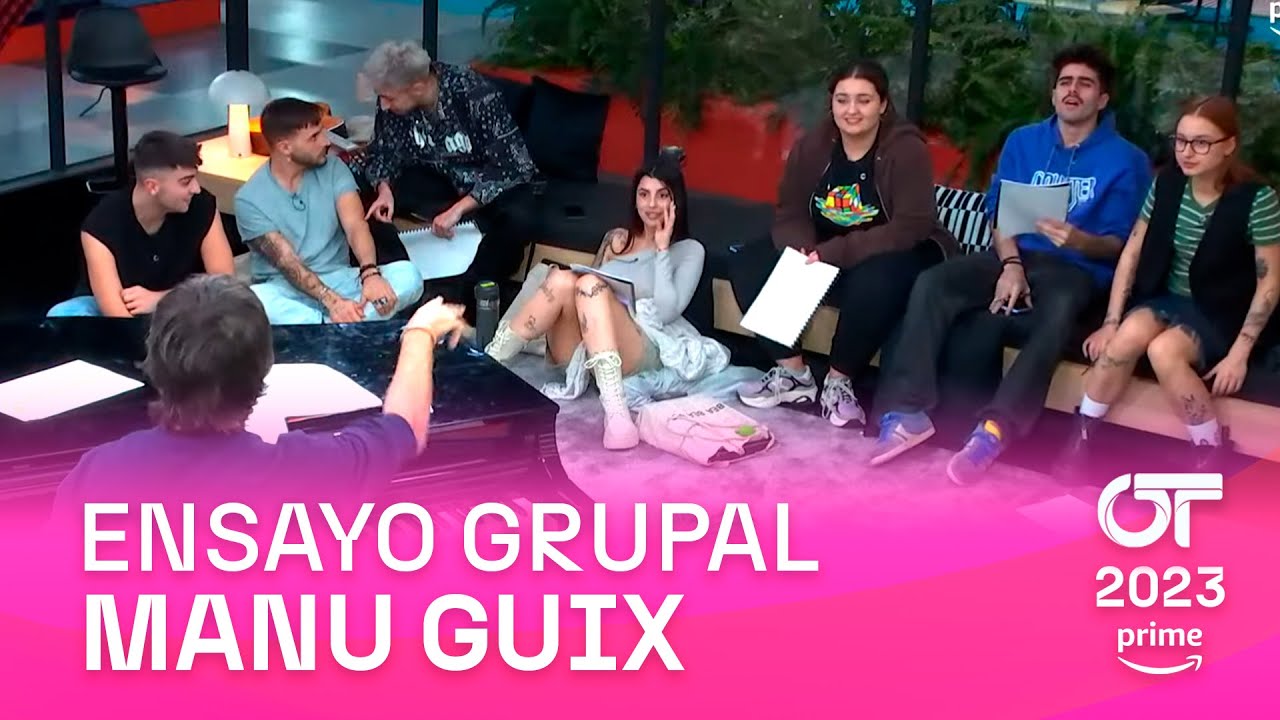 ENSAYO GRUPAL con MANU GUIX |  OT 2023