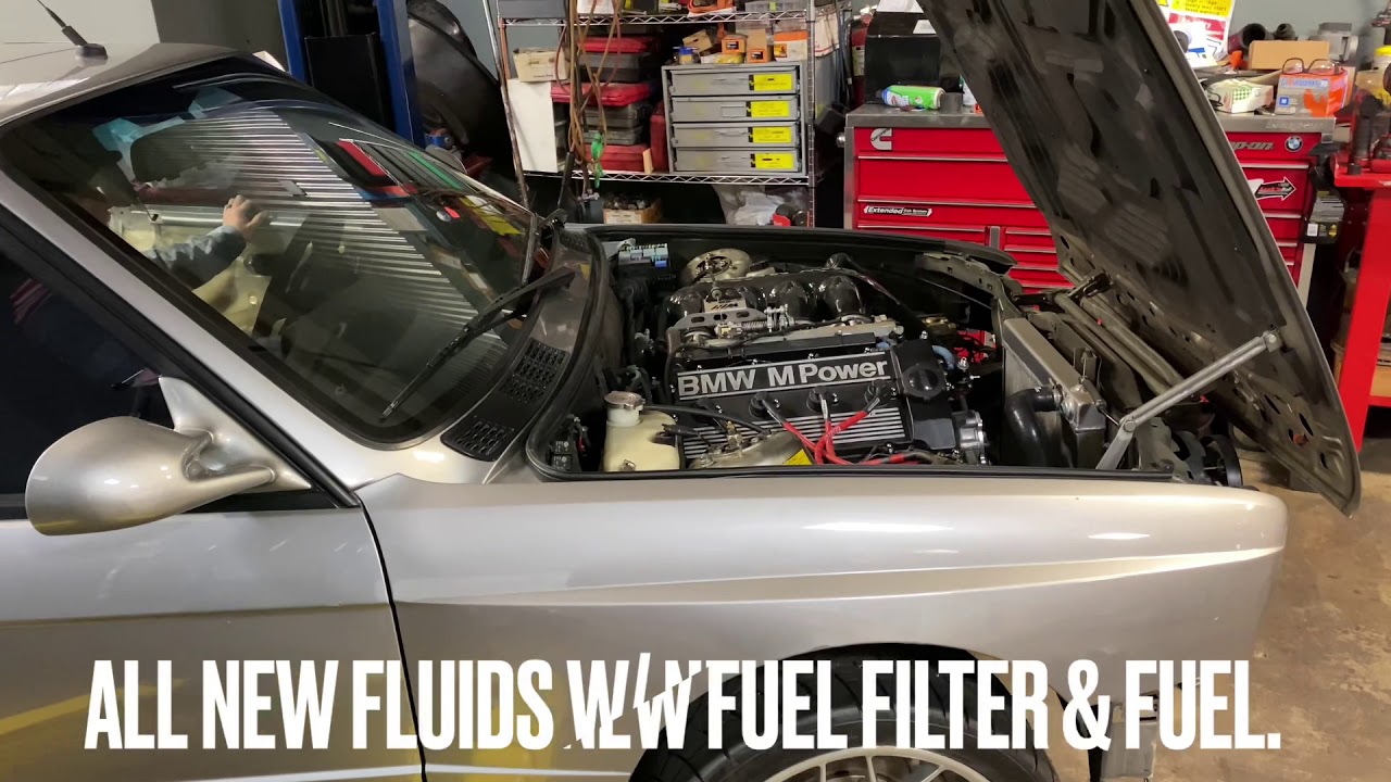 CAtuned BMW E30 M3 EVO S14 1st start up after 3 years