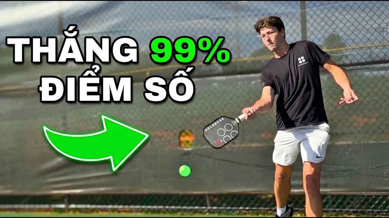 4 Cú Đánh Quan Trọng NHẤT Để Làm Chủ Trong Pickleball (CHÚNG TÔI ĐÃ NGHIÊN CỨU)