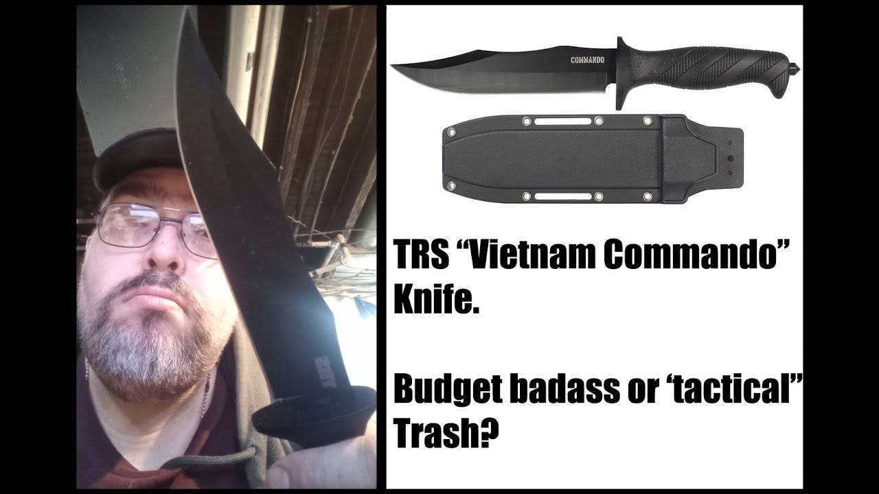 TRS Commando Knife Test and Review