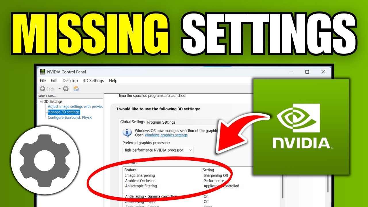 How To Fix NVIDIA Control Panel Display Settings Missing / Not Showing