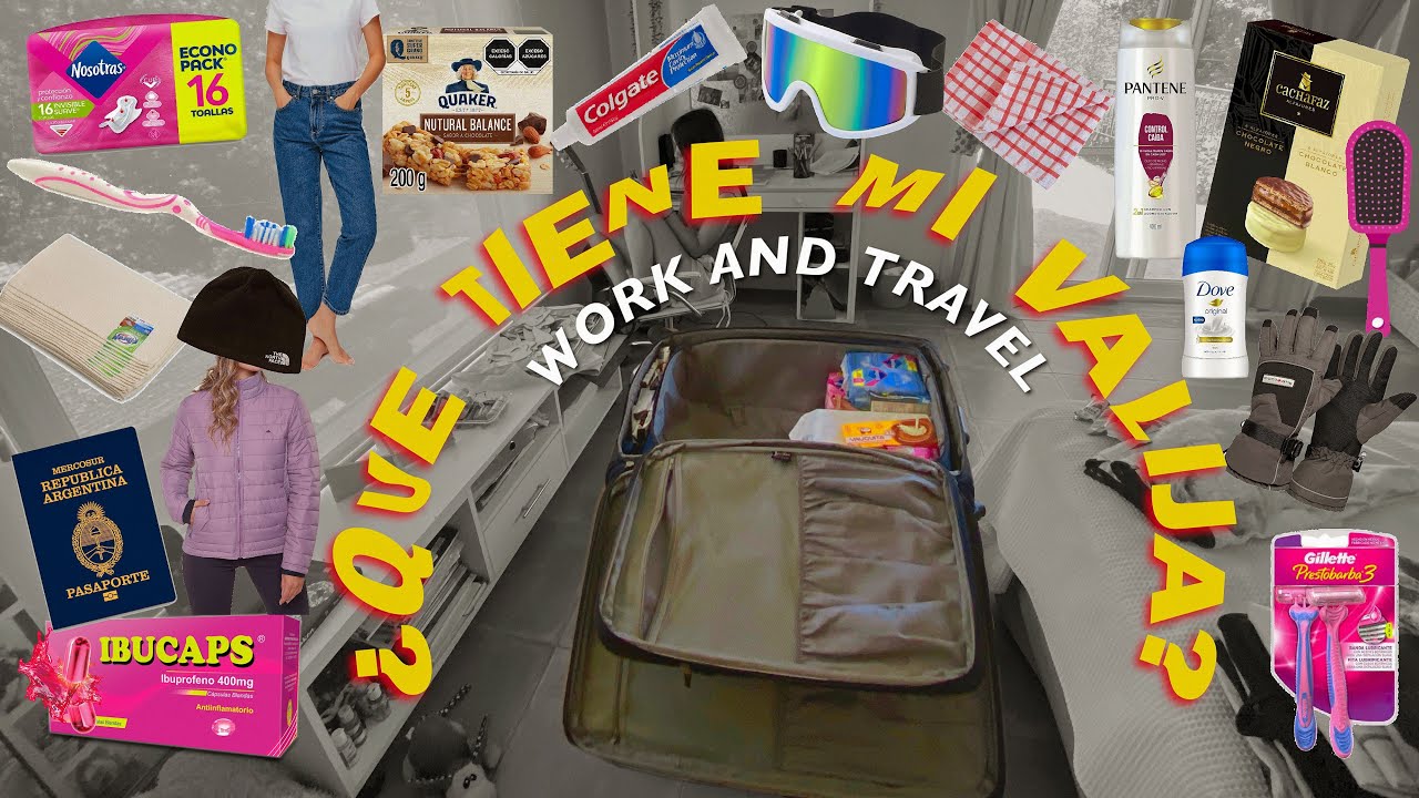 ME VOY DE WORK AND TRAVEL - haciendo la valija