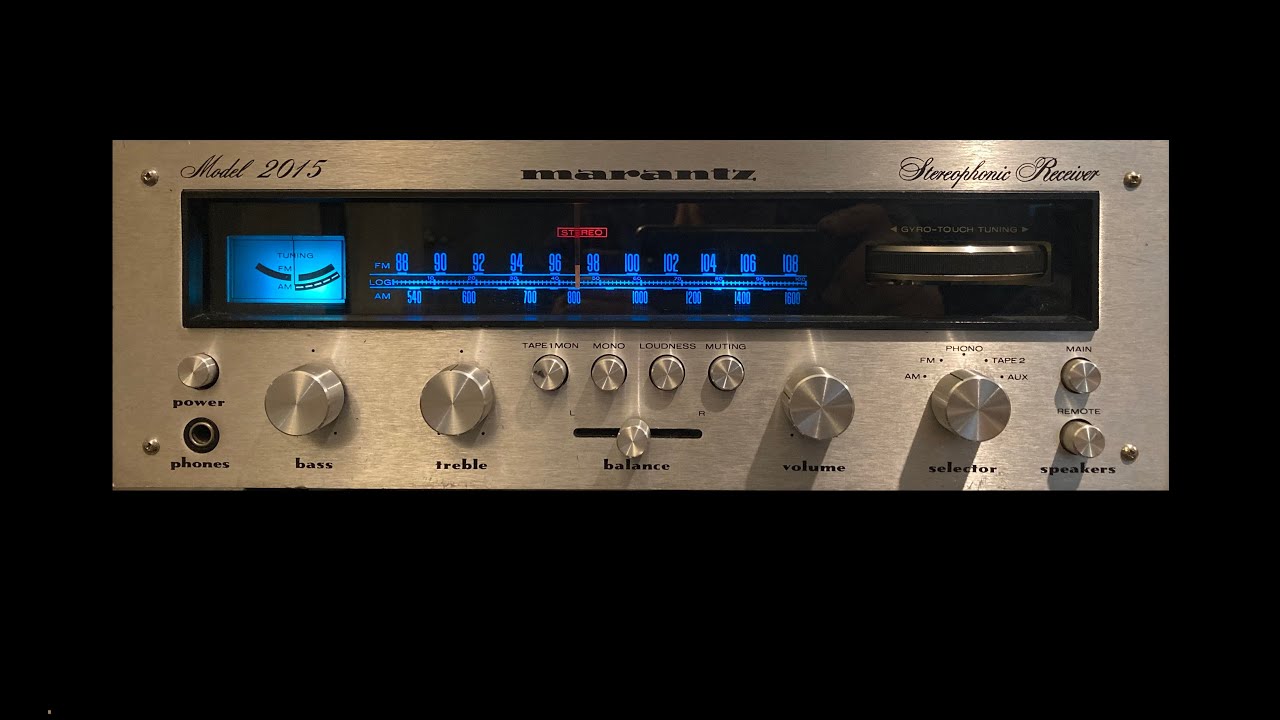 Marantz 2015 Restoration Part 2 - Miscellaneous Work