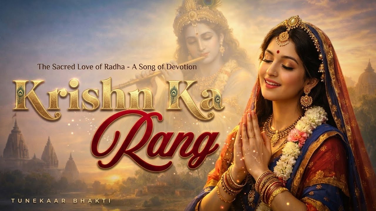 मुझपे चढ़ा कृष्ण का रंग 🌸| New Devotional Song | Krishna Bhajan 🙏