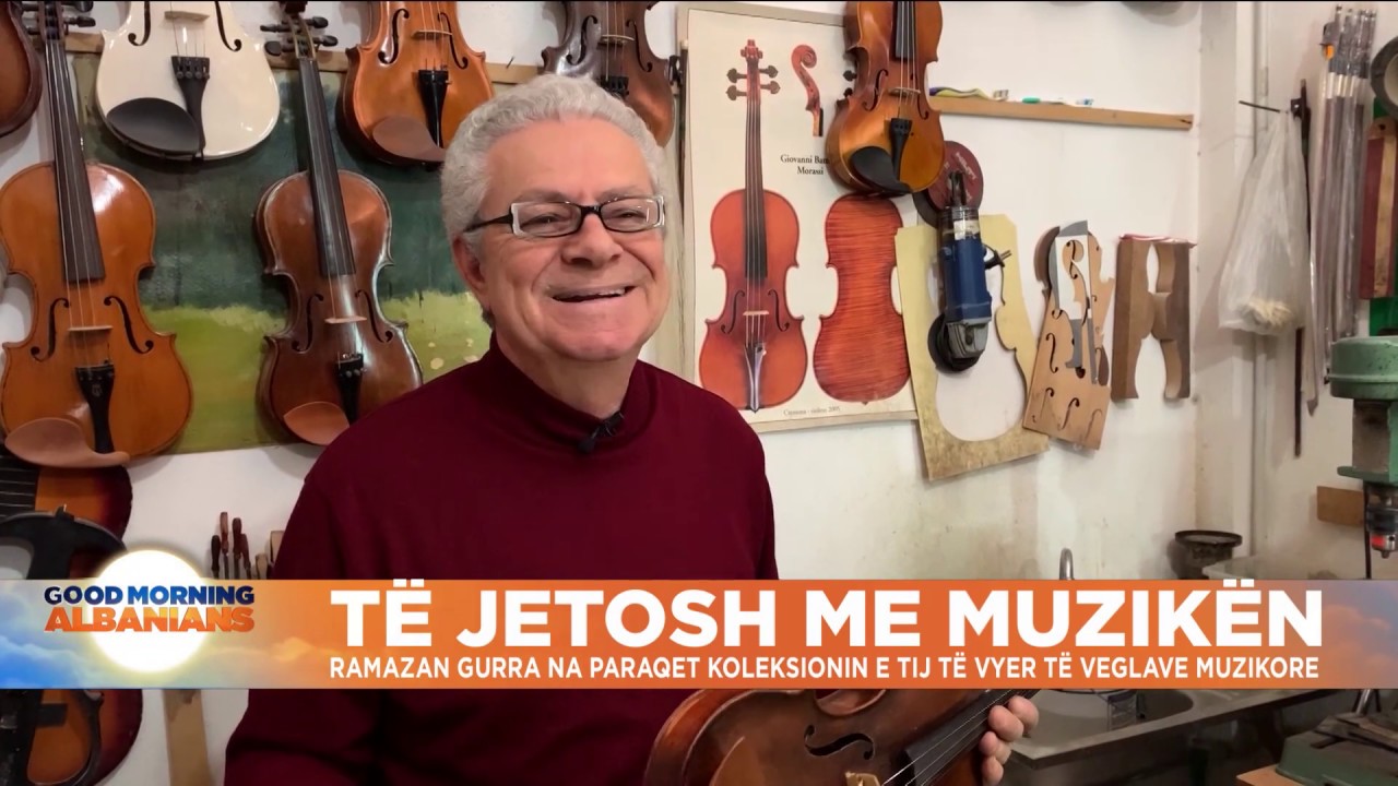 Të jetosh me muzikën, Ramazan Gurra tregon koleksionin e tij të vyer të instrumentave muzikore