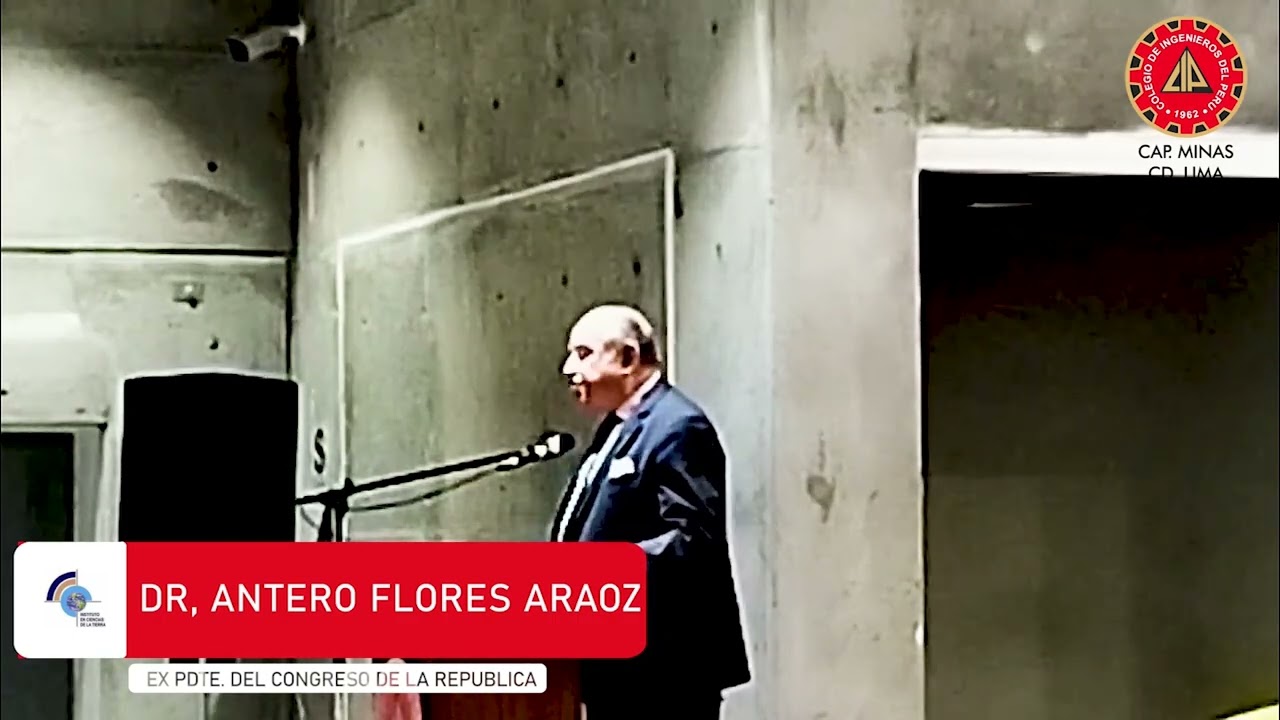 CONFERENCIA DEL DR. ANTERO FLORES ARAOZ