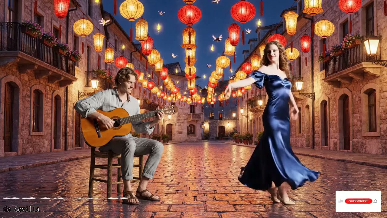 Alma De Andalucía Guitarra Flamenca Que Vibra Con Pasión Gitana En El Sur