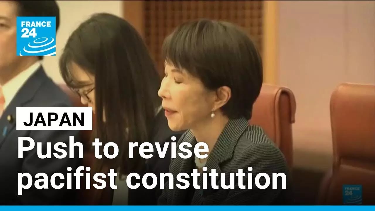 Japanese Prime Minister Takaichi in push to revise pacifist constitution &bull; FRANCE 24 English