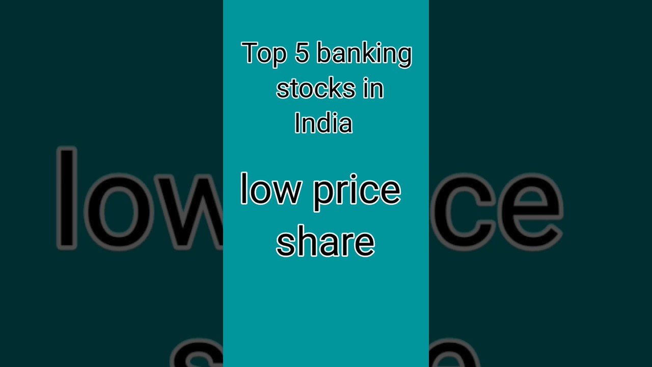 top 5 banking stock in India below 50 रुपया #best #trending #shortfeed #stock #viral #shorts